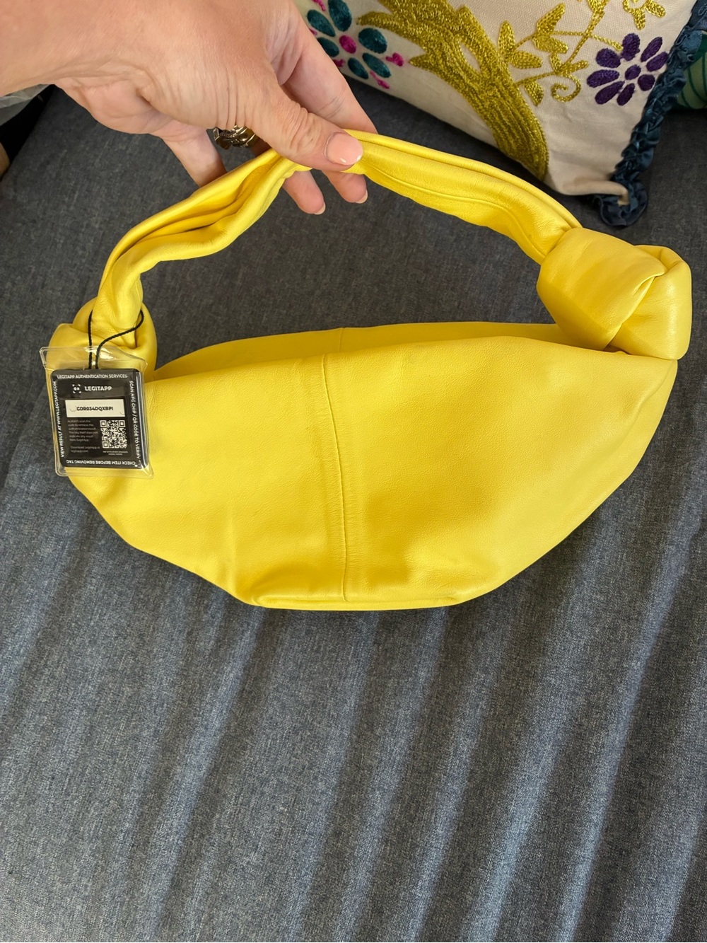 Yellow Bottega Veneta Bag